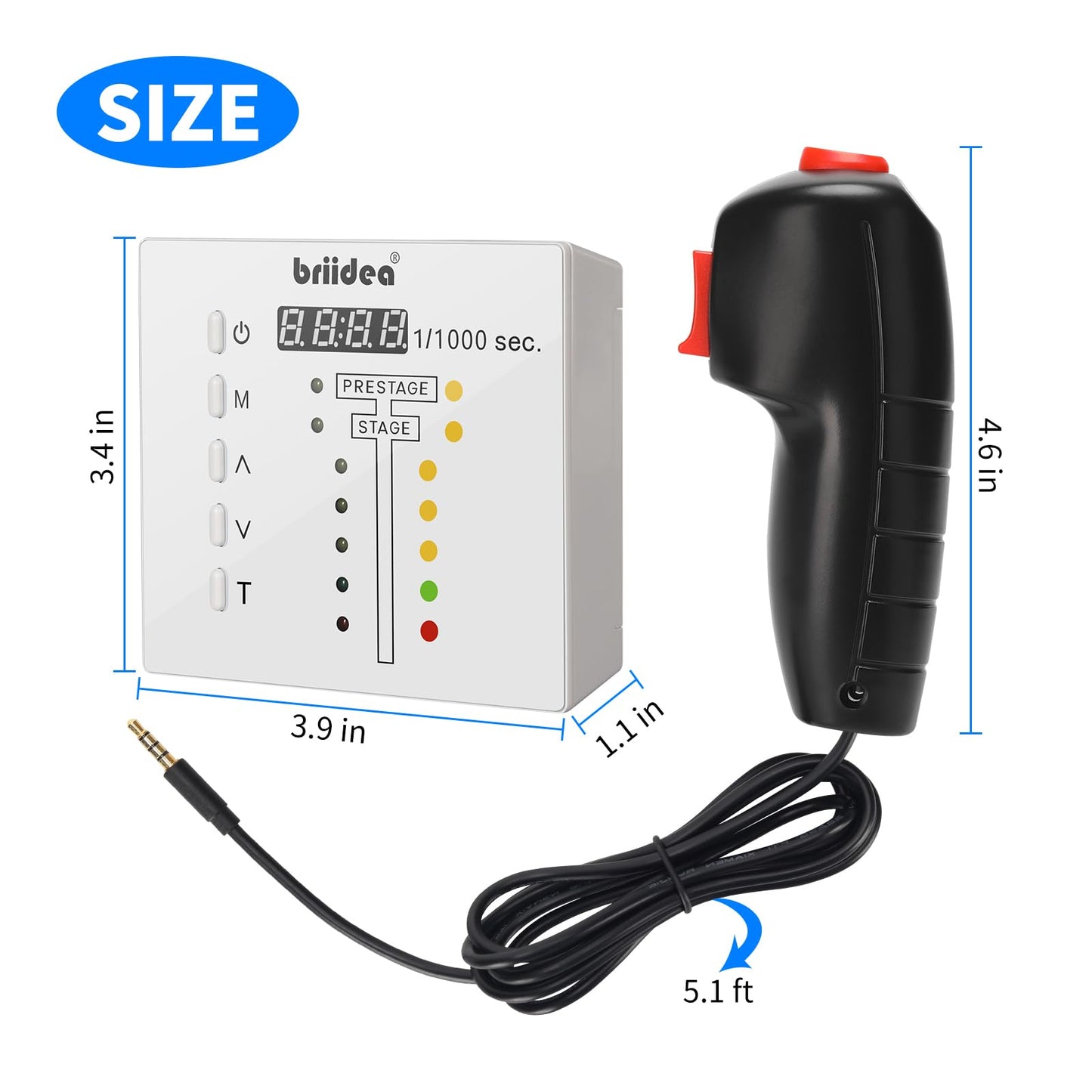Handheld Practice Wired Thumb Trigger Included Perfect Your Launch Skills and Reaction Time