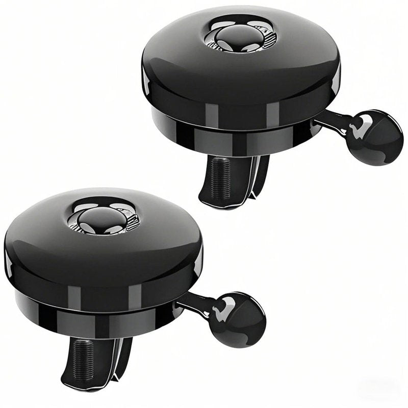 Bike Bells Fully Metal 2 Pack Cycling Horns, Loud Ringing Sound, Easy Installation, Bicycle Accessories