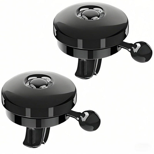 Bike Bells Fully Metal 2 Pack Cycling Horns, Loud Ringing Sound, Easy Installation, Bicycle Accessories