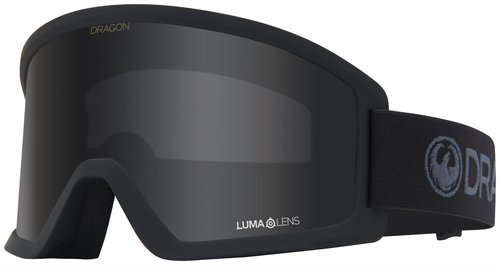 Dragon Unisex DX3 L OTG Snow Sport Goggle - Blackout Frame | Lumalens Dark Smoke Lens
