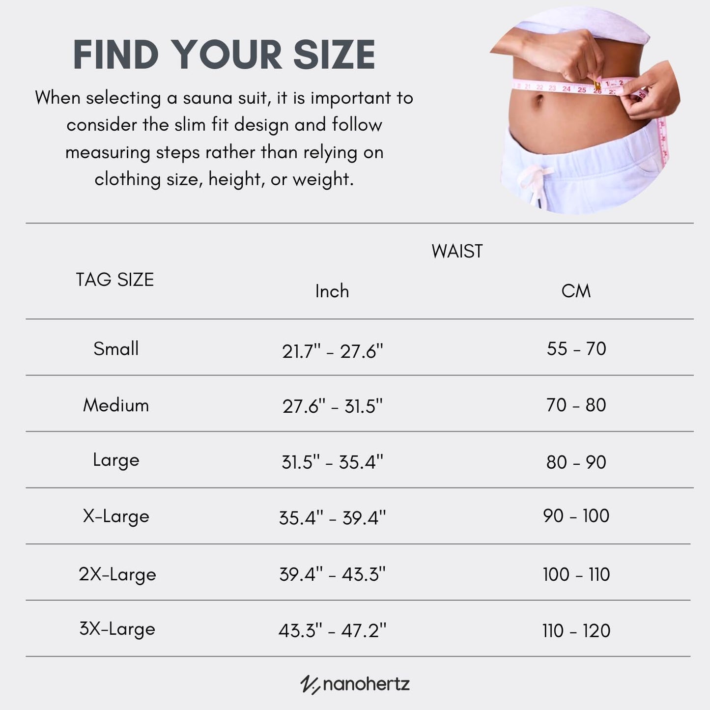 NANOHERTZ Sauna Sweat Suit Weight Loss Shapewear Shorts Pockets Waist Trainer Body Sweatsuit Exercise Fitness Gym Women Girls