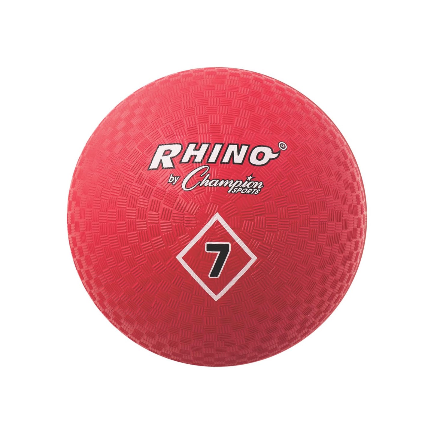 Champion Sports Playground Ball, 7", Red