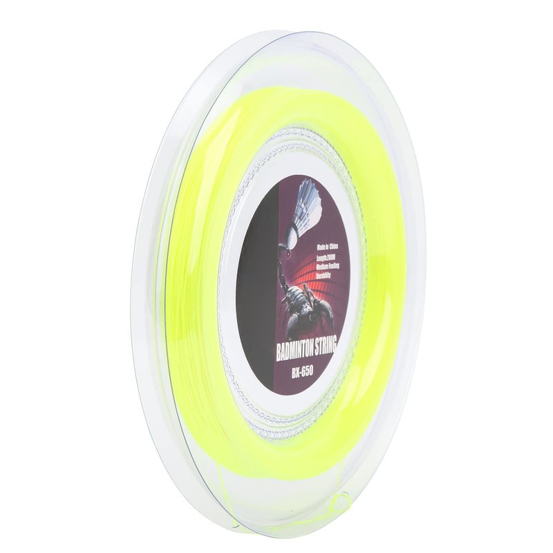 Badminton Racket String, 0.72mm 200m High Elastic Multifilament Fiber Badminton Racquets Line for Repairing