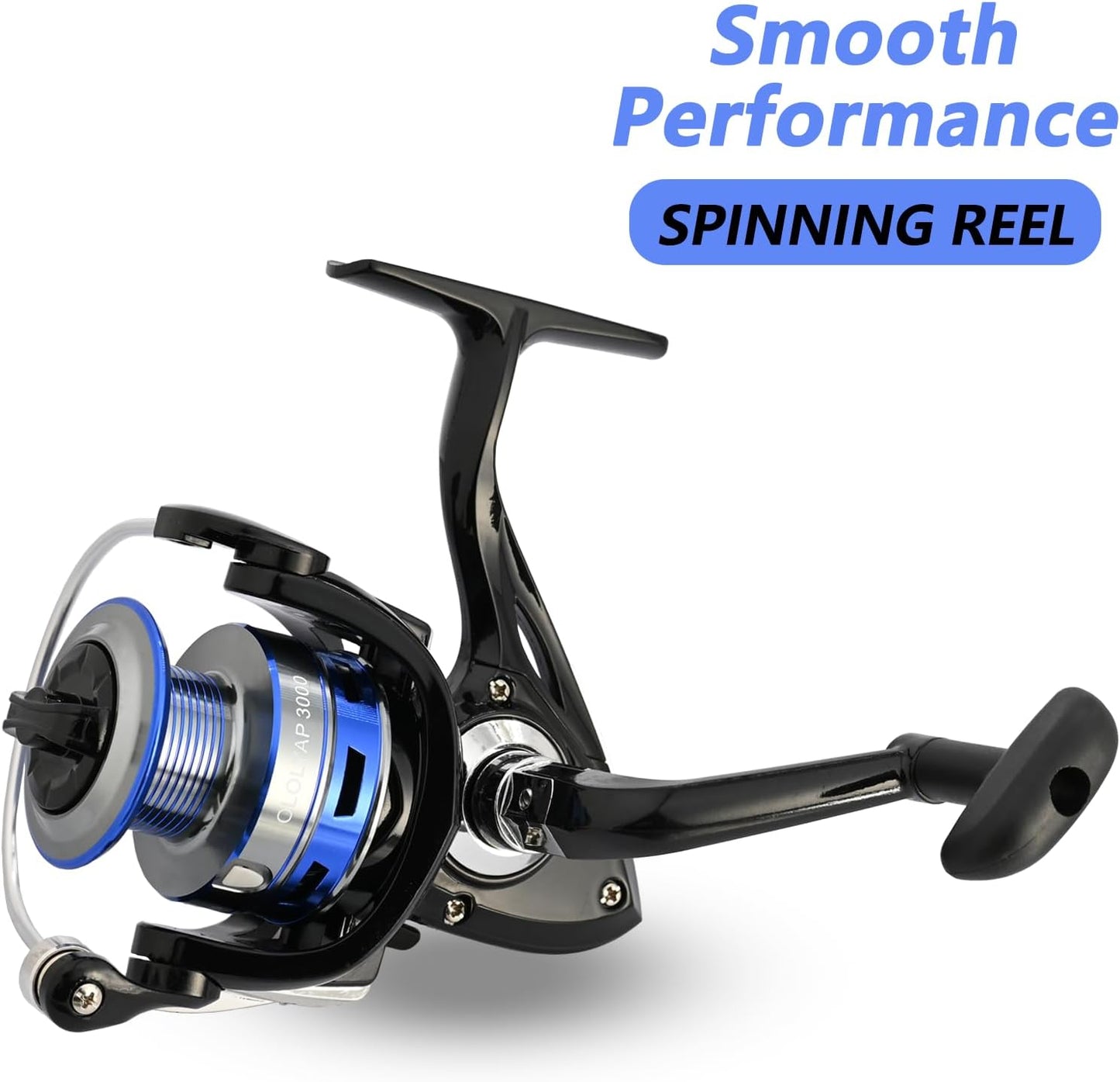 Fishing Pole Combo Set - 6.9ft Telescopic Fishing Rod & Reel with Carrier Bag | Ideal for Bass & Saltwater Fishing