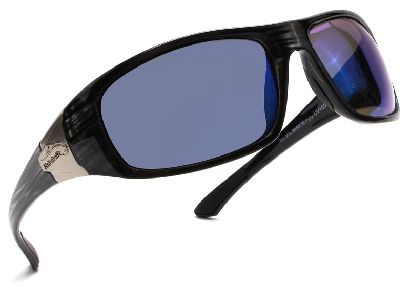 Fishoholic Polarized Fishing Sunglasses with Metal Logo UV400 Fishing Gift with Hard Case and Pouch