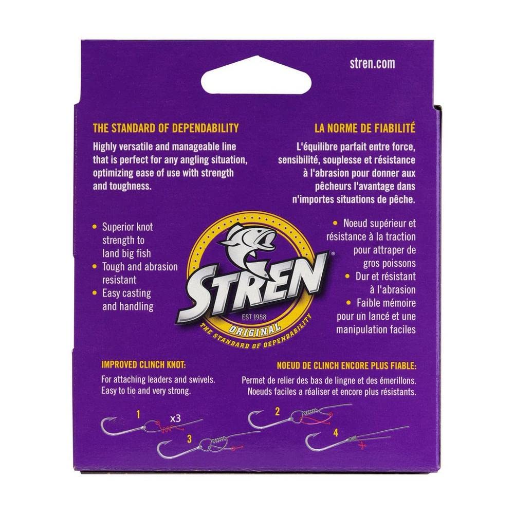 Stren Original®, Hi-Vis Gold, 10lb | 4.5kg Monofilament Fishing Line, Suitable for Freshwater Environments