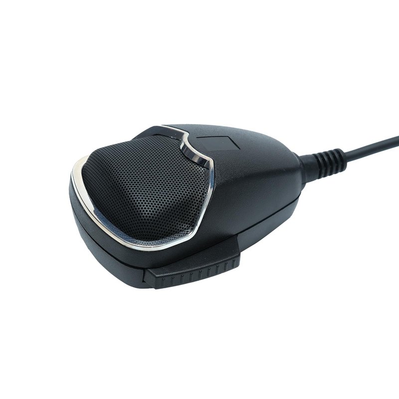 LYWBETOP CB Radio Microphone 4-Pin Handheld Speaker Mic Compatible with Cobra/Uniden/Workman High-Volume Clarity for Truckers & Security Professionals (QX-25-4pin)