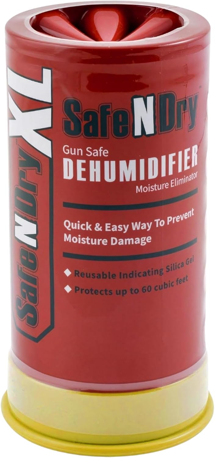 Gun Safe Dehumidifier - Portable Moisture Absorber | 450g Reusable Silica Gel for 60 Cubic Feet