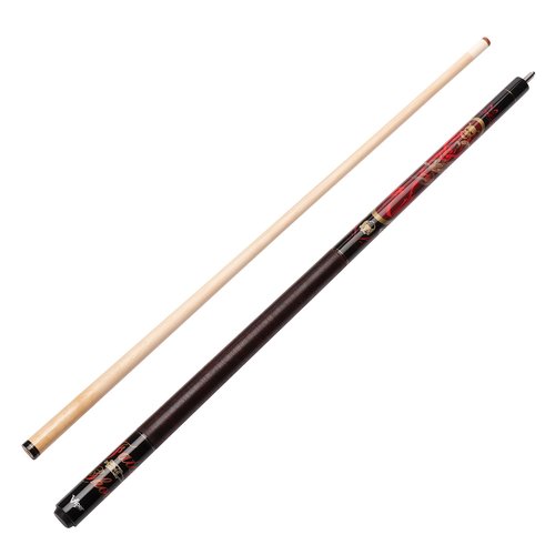 Viper by GLD Products Underground 58" 2-Piece Billiard/Pool Cue, Fatal Shot, 19 Ounce,Red,50-0652-19