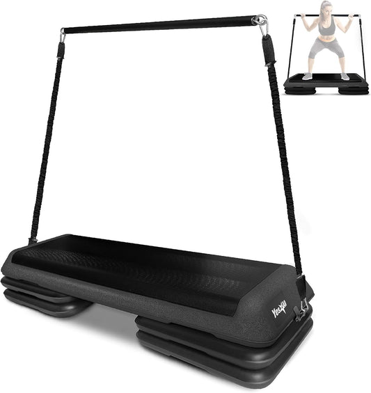 Yes4All Step Platform Squat Adapter Series_Black