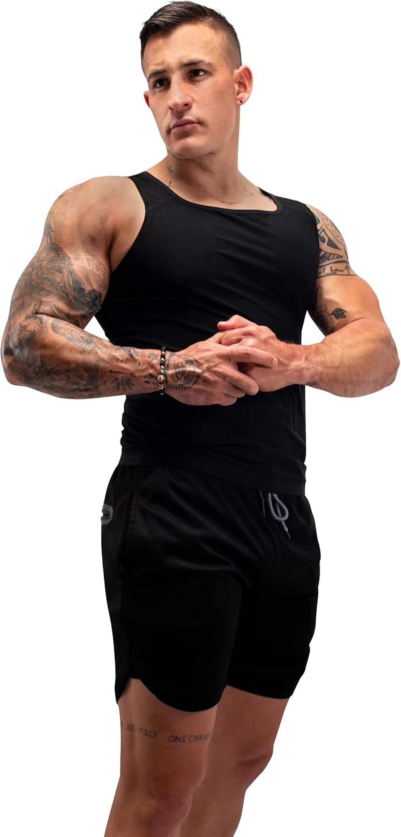 Men's Sauna Vest - Compression Sweat Enhancing Workout Tank Top | Waist Trainer for Effective Weight Loss