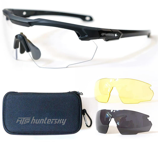 HTS HUNTERSKY Anti-fog Tactical Shooting Glasses men S57 range eye protection military Airsoft glasses replacement interchangeable lenses Medical OSHA