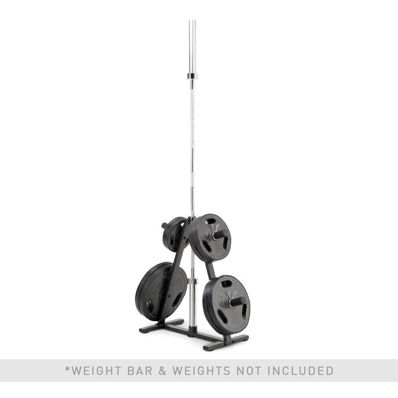 Marcy Home Gym A-frame Organizer for 2-Inch Olympic Weight Plates and Bar, 300 lbs Capacity PT-5740