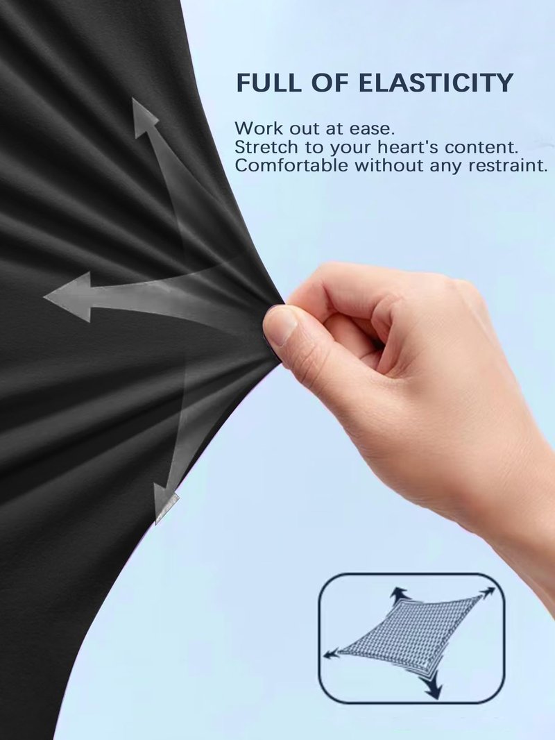 Hidkat Women's Sports Jogging Pants with Zipper Pocket Women's Hiking Fitness Tracking Workout Pants Black