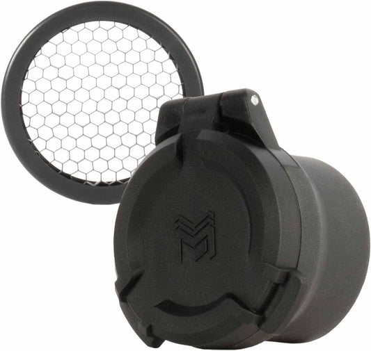 Monstrum Pro Series Flip-Up Scope Lens Cover - Detachable Honeycomb ARD
