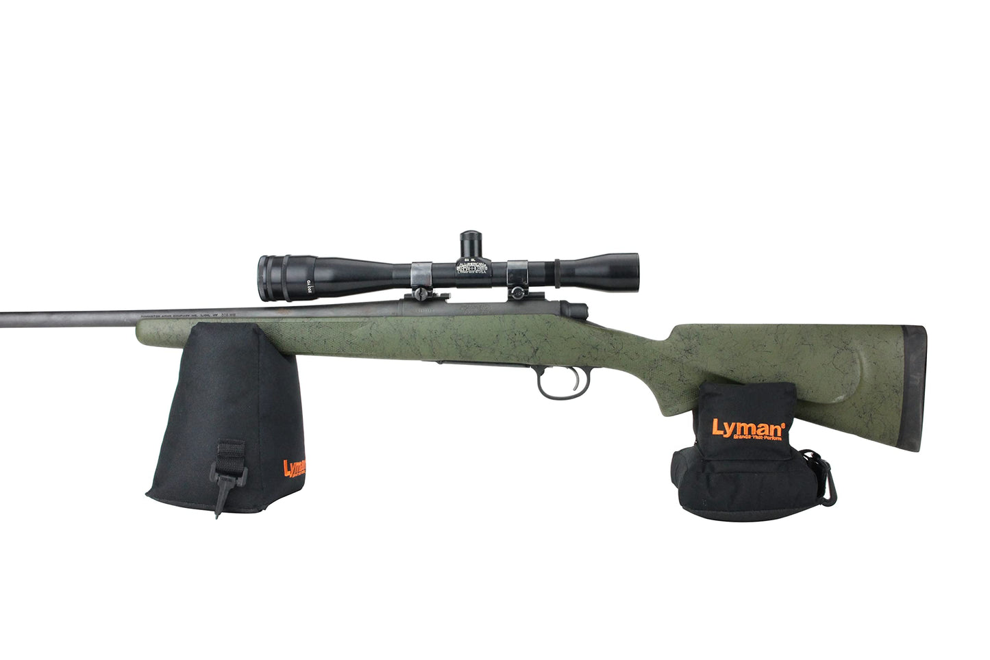 Lyman Crosshair Shooting Bag Kit Front and Rear,Black