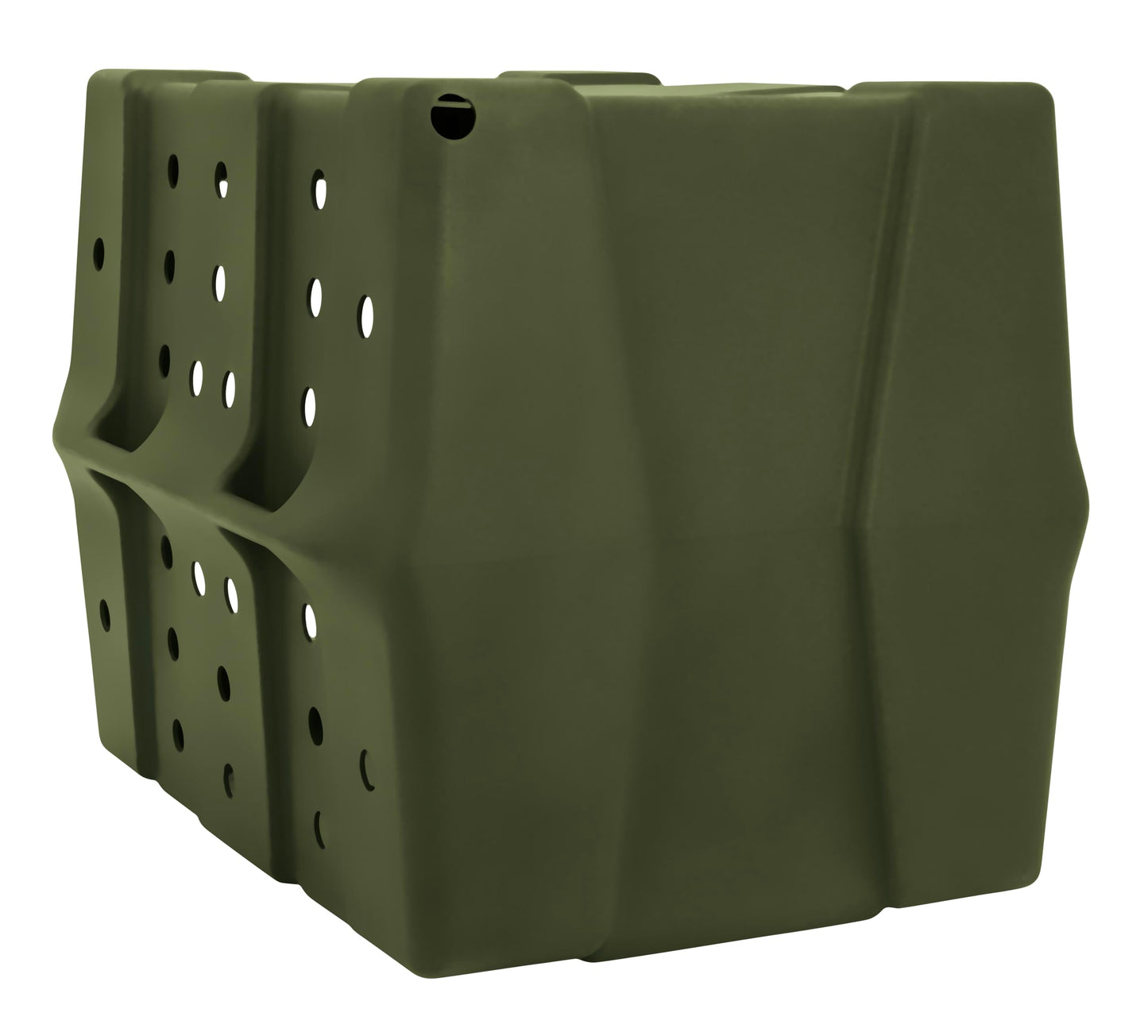 Dakota 283 Canine Rough and Tough Economy Dog Crate w/Removable Two-Way Door - Heavy Duty Outdoor Kennel for Large Breed Dogs (Olive, Large)