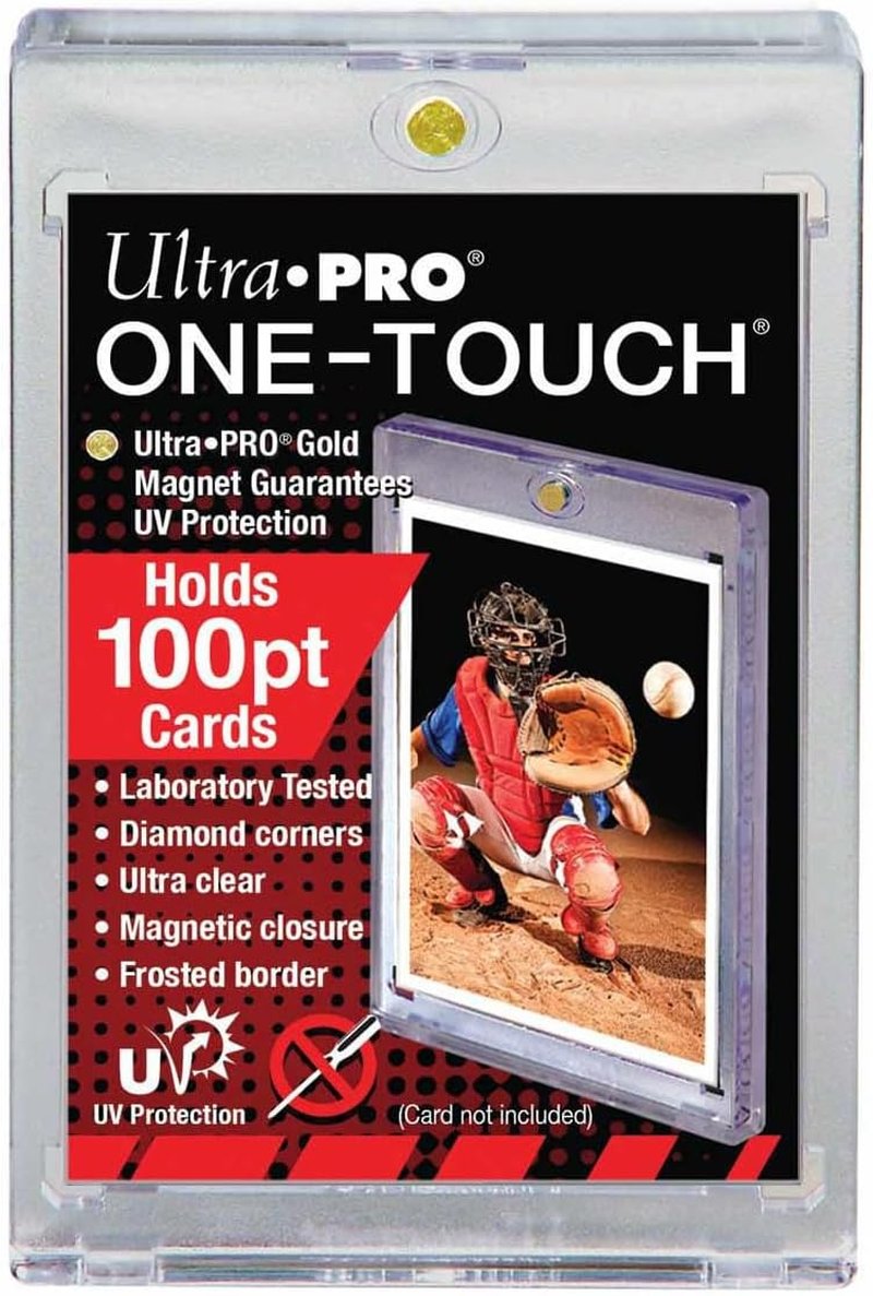 Ultra Pro One-Touch Magnet Card Holder - 100pt for Thicker Baseball & Trading Cards