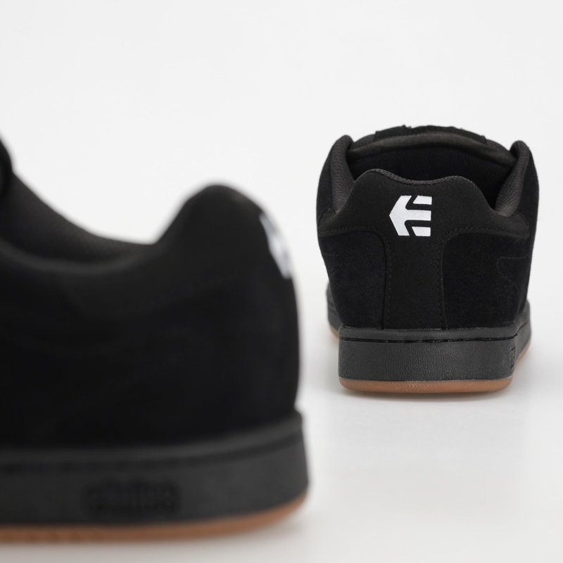 Etnies Callicut – Heritage Skate Style, Puffy Look, 90's Chunky Vibe, Reinforced Cupsole, Cushioned Feel, Everyday Sneakers - Black/White - 9