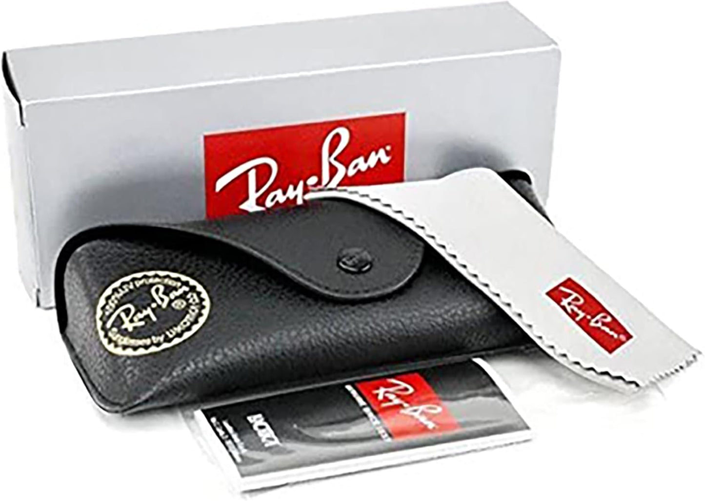 Ray-Ban Clubmaster Oversized Sunglasses - 57MM Demishiny Black/Crystal Lens | Gold/Crystal G-15 Green
