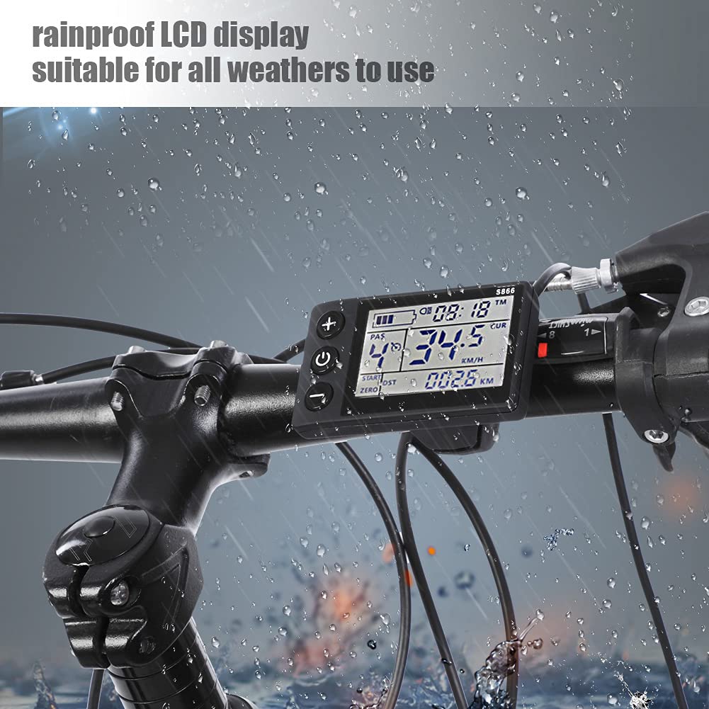 Motor Speed Brush Controller, 24V/36V and 36V/48V, 250W/350W, with LCD Display Panel for Electric Scooter