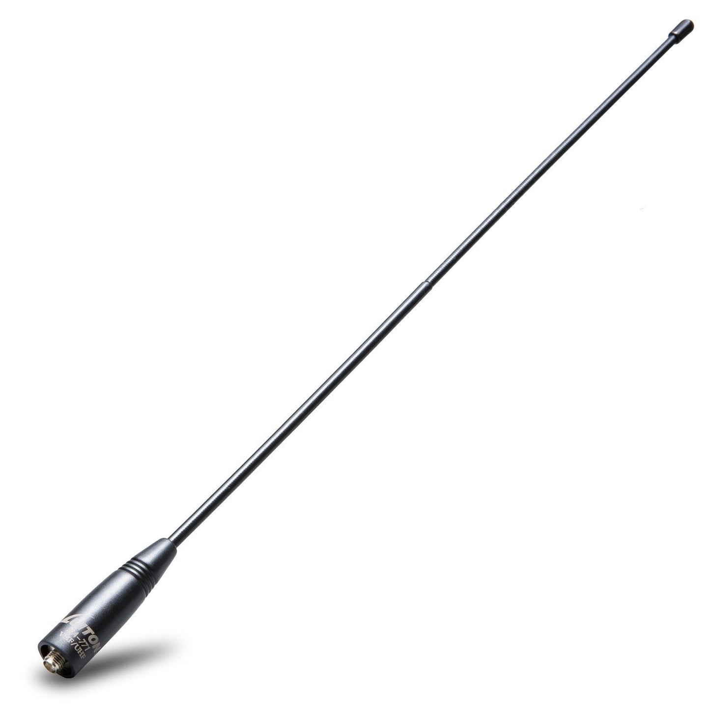 Radio Antenna for BaoFeng UV-5R/888S Long Range Walkie Talkie Antenna 15.6-Inch Whip VHF/UHF (144/430Mhz) Antenna SMA-Female（1 Pack）