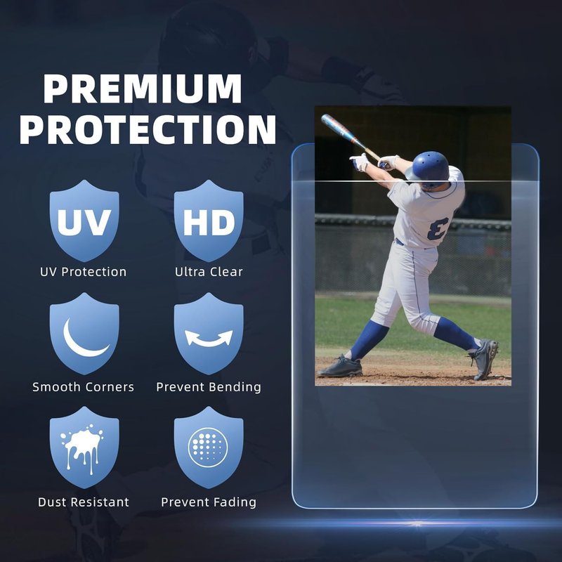 500ct Semi-Rigid Card Holders & Sleeves | Protect PSA, SGC, BGS Graded Cards