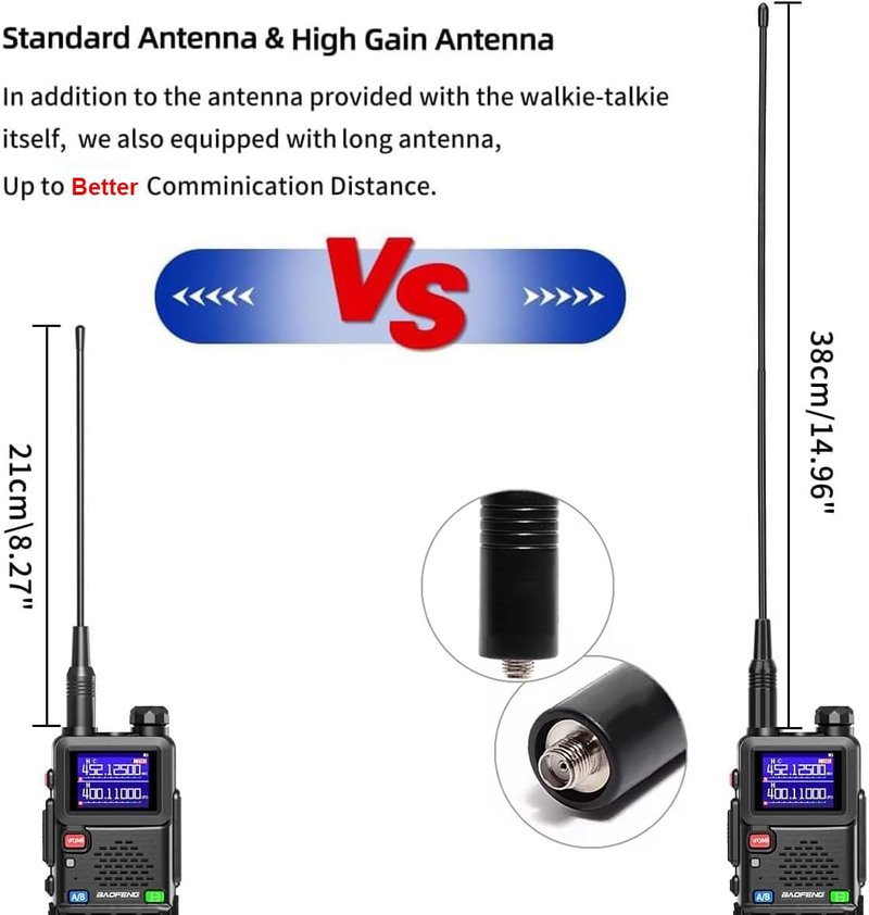 BAOFENG Radio 5RM 10W Ham Radio Long Range Handheld Multi-Band Two Way Radio NOAA FM AM(Airband) Receiver Walkie Talkies (Upgrade of UV-5R), Copy Frequency 999CH,Type C,Programming Cable,Speaker Mic