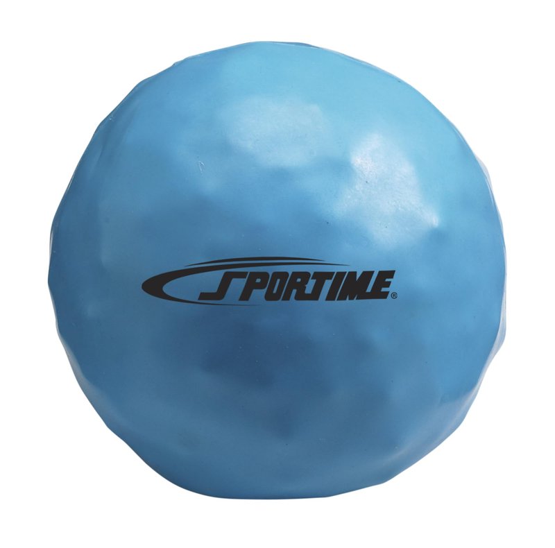 Sportime Yuck-E-Medicine Ball, 6-1/2 Inches, 3-3/10 Pounds, Blue