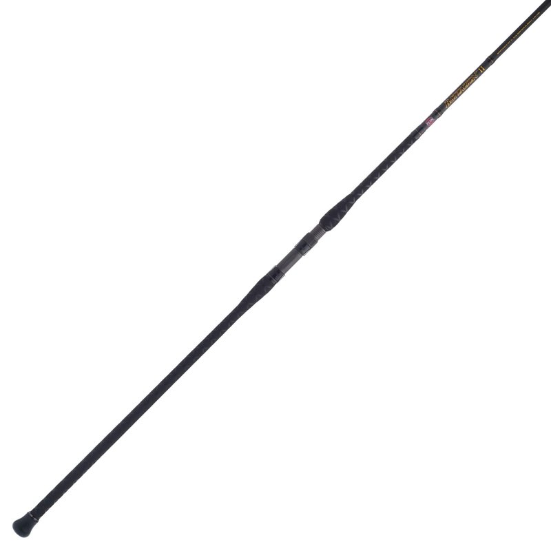 PENN 10’ Squadron III Surf Conventional Casting Rod, 2-Piece Graphite Composite Fishing Rod, Titanium/Red/Gold