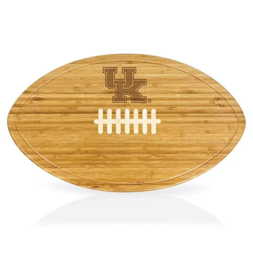 PICNIC TIME NCAA Football Cheese Board - Novelty Charcuterie Board - Serving Platter, Cheese Boards Charcuterie Boards, Wood Cutting Board, (Bamboo)
