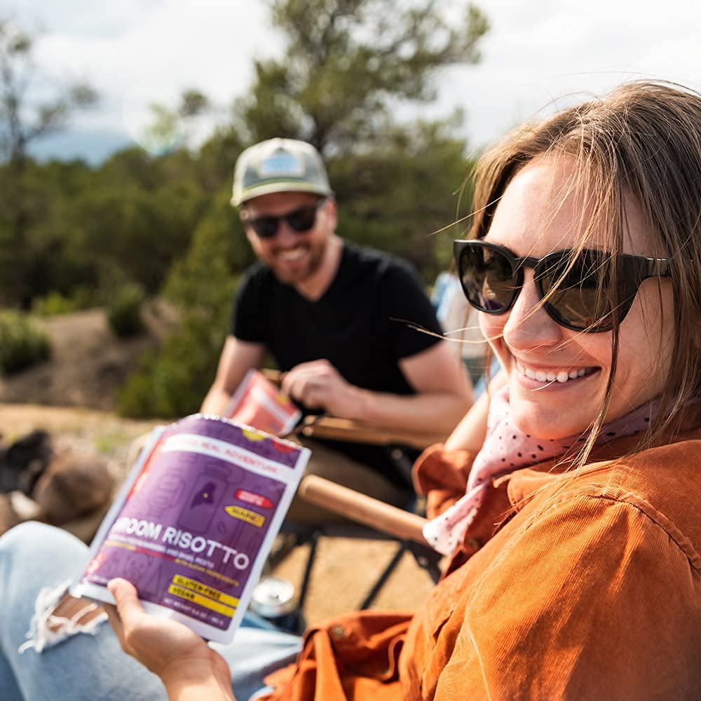 GOOD TO-GO Mushroom Risotto | Camping Food, Backpacking Food (Double Serving) | Just Add Water Meals, Backpacking Meals | Dehydrated Meals Taste Better Than Freeze Dried Meals