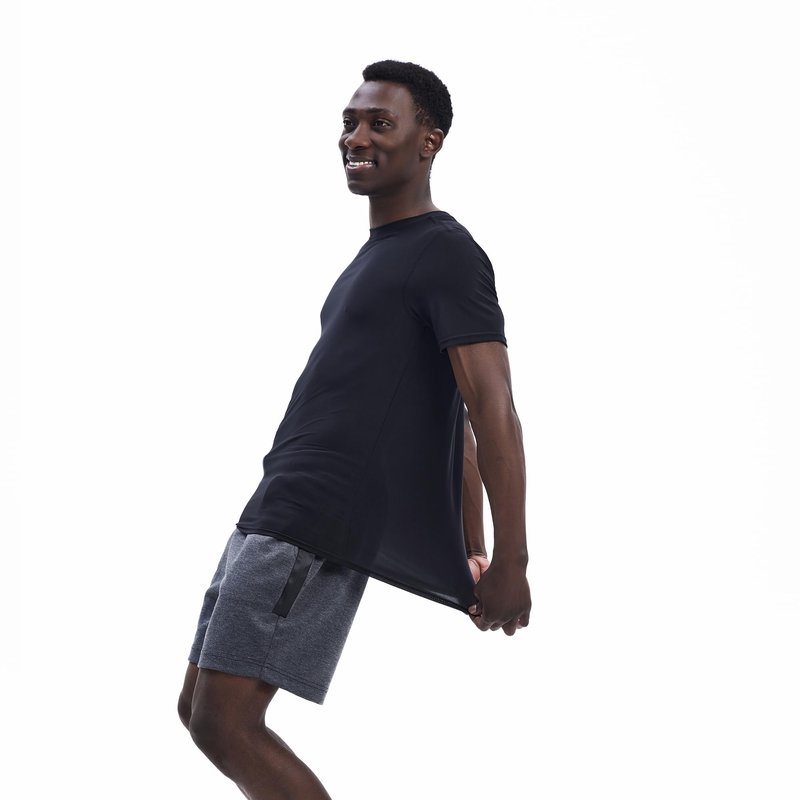 WHITE PEAK TRADING COMPANY 5 Pack Mens Workout T-Shirts Quick-Drying Athletic Short Sleeve Crew Neck Running Gym Tee Tops