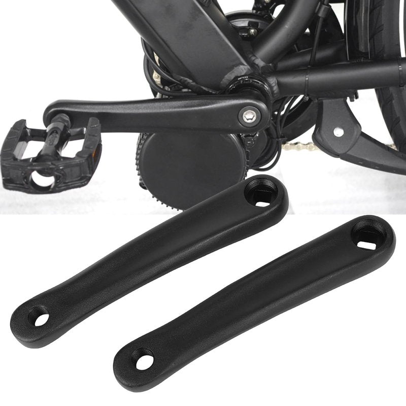 Glomora 1 Pair Crank Arm, Crank Arm Left Available in Diamond Hole and Square Hole for Electric Bicycle,Folding Bicycle, Hybrid,Mountain Bicycle,Road(170mm)