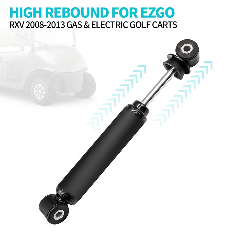 10L0L Golf Cart Rear Shock Absorbers Kit for EZGO RXV 2008-2013 Gas & Electric, OEM# 603637 611724, 2PCS
