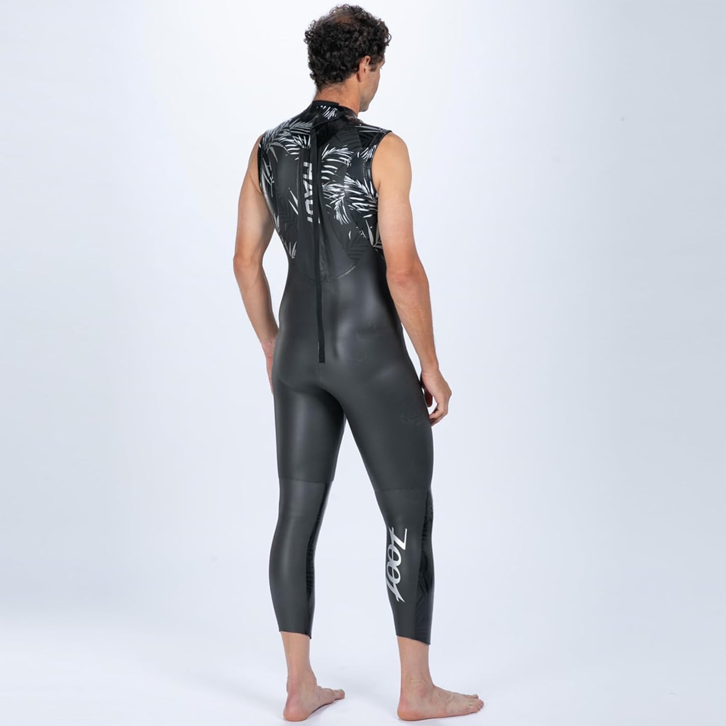 Zoot Men's Maui Sleeveless Wetsuit - Neoskin Neoprene Buoyancy Suit for Open Water Swimming & Triathlons