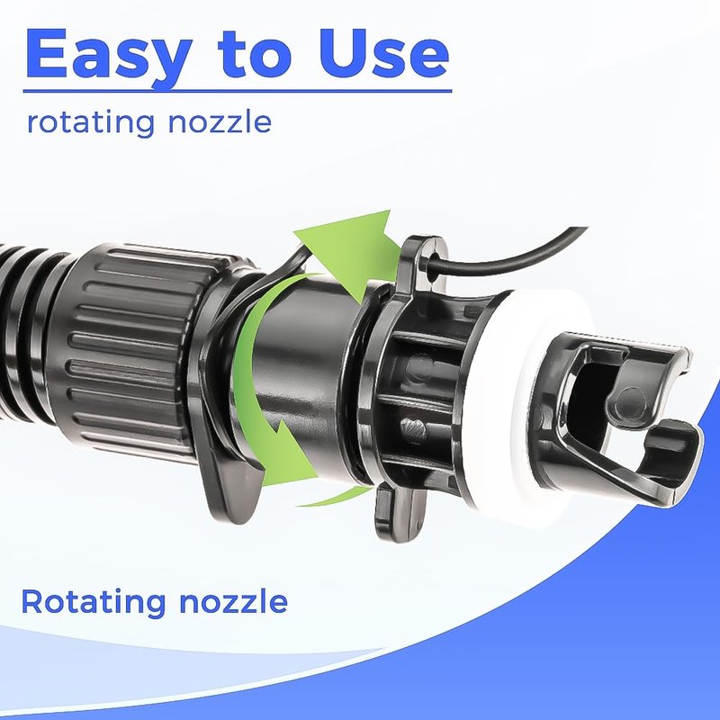 Yetaha Paddle Board Adapter Set, Air Hose Connector Kit with 6 Air Nozzles for HT781/HT782/HT790 Electric SUP Pump