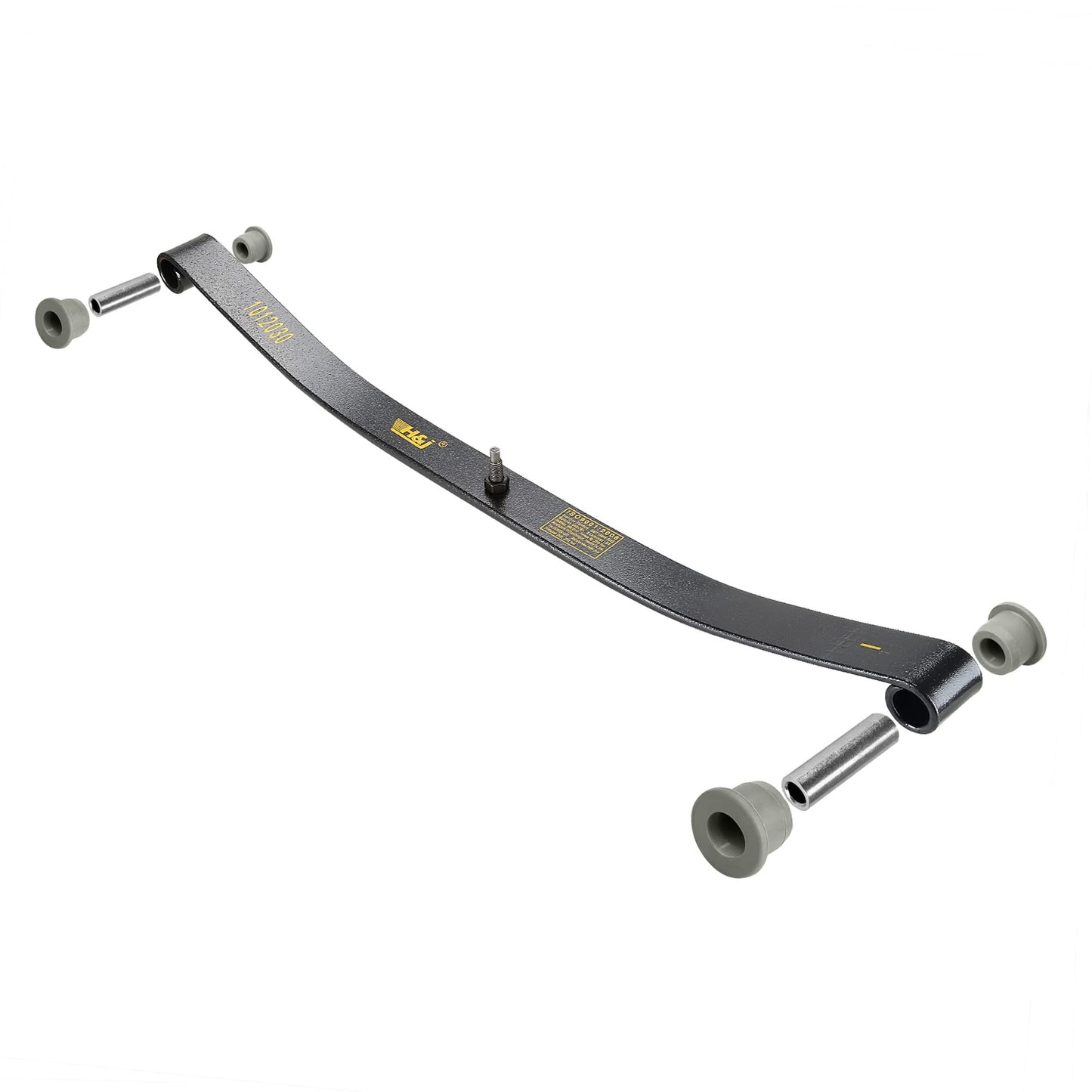 10L0L Golf Cart Front Leaf Spring Kit with Bushings & Sleeves for Club Car Precedent 2004-2008 & DS 1981-Up, Heavy Duty for Gas/Electric, OEM 1012030 1012322 1013867 1015108