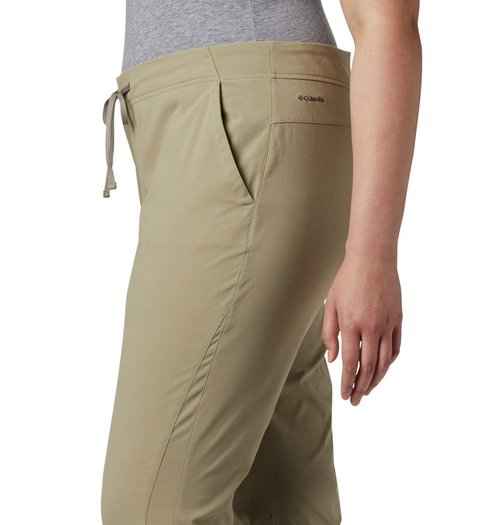 Columbia Womens Anytime Outdoor Boot Cut Hiking Pants, Tusk, 20 Plus