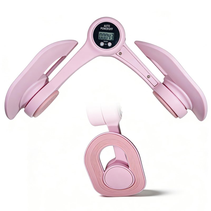 Hip Thigh Trainer, 360°Adjustable Pelvic Floor Exercise with LED Display, Inner Thigh Workout & Postpartum Recovery for Women, Home Gym Equipment for Hip, Leg, Arm