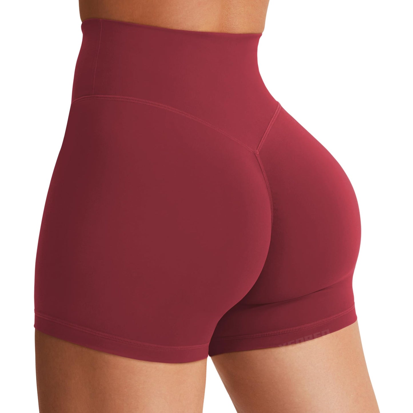YEOREO Women's Biker Shorts 3.6" / 4.5" / 6" Workout Gym Shorts High Waist Tummy Control Hidden Scrunch Running Yoga