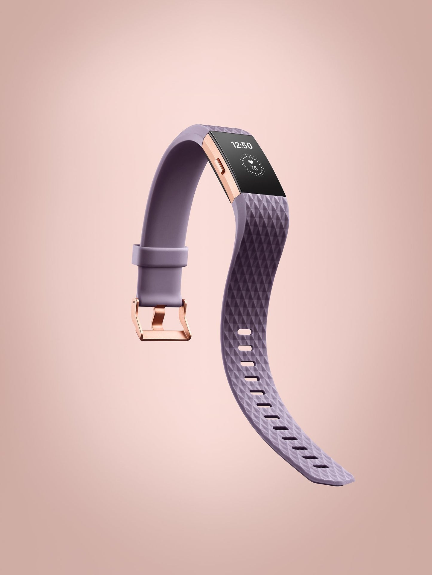 Fitbit Charge 2 Heart Rate + Fitness Wristband, Special Edition, Lavender Rose Gold, Small (US Version)