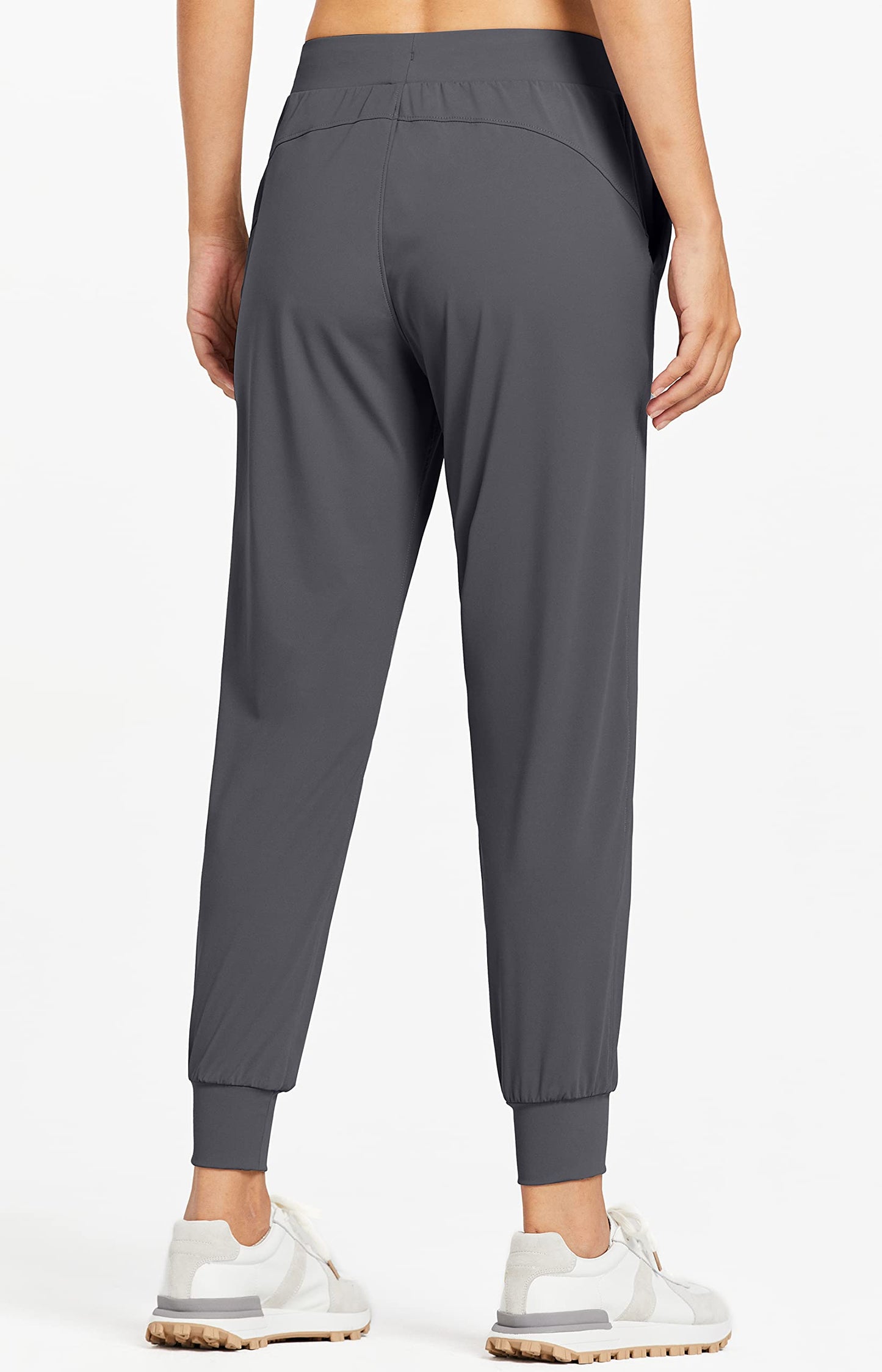 Libin Joggers for Women Petite/Regular/Tall Dance Sweatpants Athletic Workout Tapered Lounge Casual Teacher Pants for Running Yoga Cloths, Dark Grey L