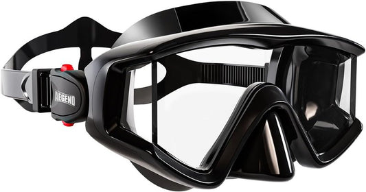 Aegend Swim Goggles - 220° Wide View Anti-Fog Design for Adults & Kids | Includes Mesh Bag for Pool & Beach Swimming
