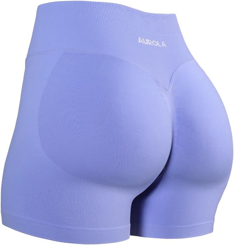 Workout Shorts for Women - No Roll Up, Squat Proof, Seamless Compression | 2.5-6.5 Sizes