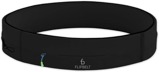 FlipBelt Zipper Running Belt - Comfortable Waist Pack for Fitness & Running | Adjustable Size