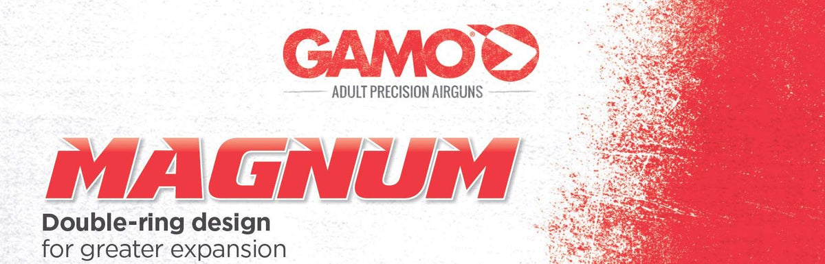 Gamo, Magnum Spire Point Double Ring Pellets .177 Cal, Gamo Magnum Pellets Offer Uncompromising Quality and Maximum Expansion, .177 Caliber, 6320224BT54