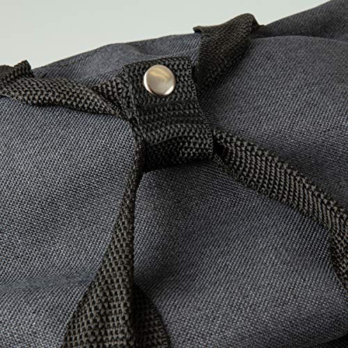 PICNIC TIME ONIVA - a Brand - OTG Roll-Top Cooler Backpack - Hiking Backpack Cooler - Soft Cooler Bag, (Heathered Gray)