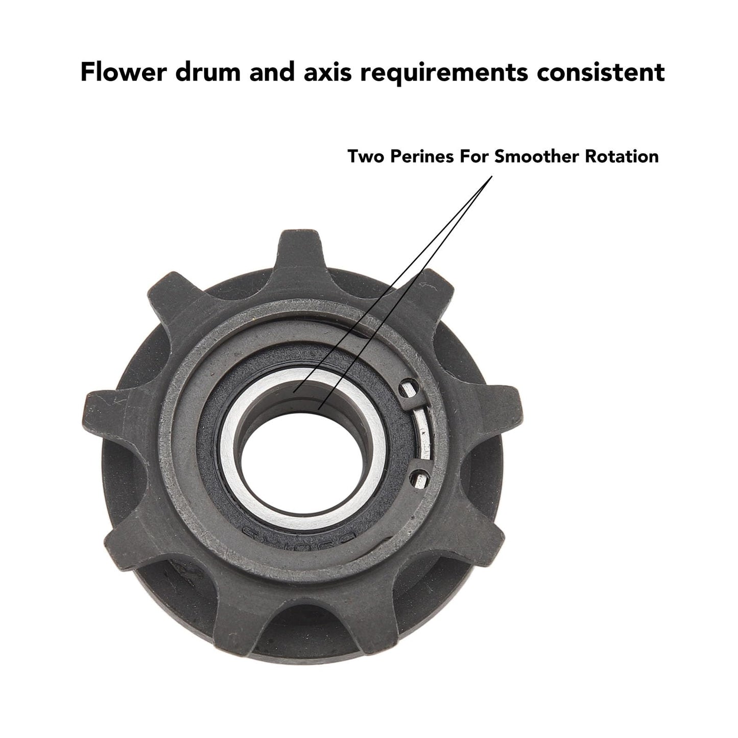ZIZEV Freewheel, Silent Running 9T Single Speed Sprocket Freewheel for Folding Bike 412