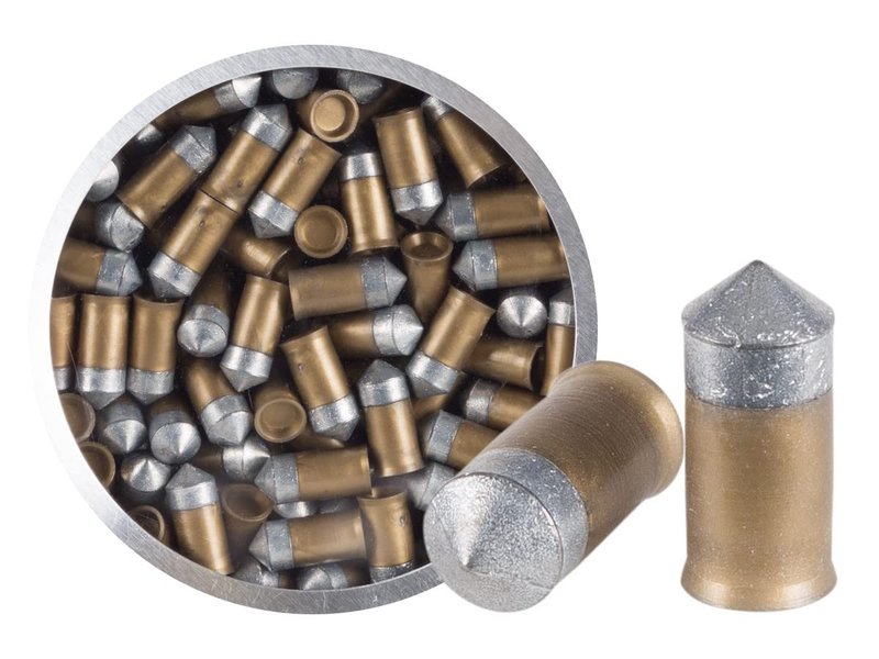 Crosman Gold Flight LF1785 Lead-Free .177-Caliber Penetrator Pointed Pellets, Gold (125-Count) , 1.00 x 1.00 x 1.00"